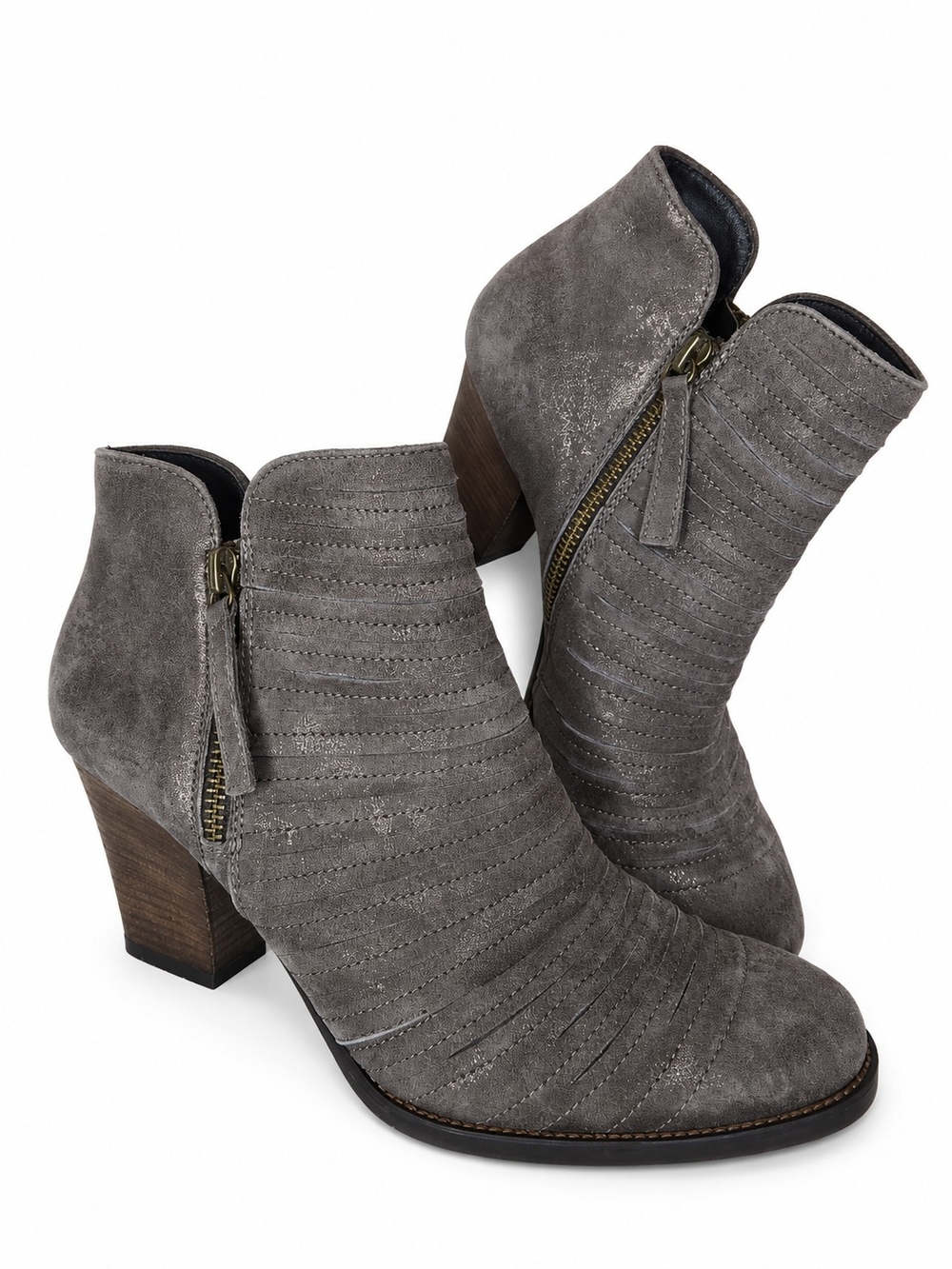 Paul Green Sliced Zip Booties